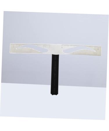 DRESSOOS 1pc Eyebrow Shapes Stencil Eyebrow Tools Brow Stencils Template Stainless Steel Positioning Ruler Size 1 As Shown - Buy Online on GoSupps.com