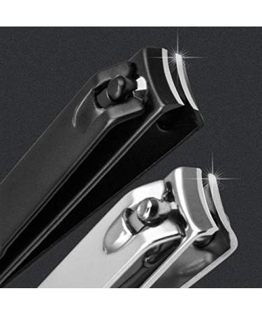Nail Clippers Set Manicure Nail Clippers Set Manicure Nail Clippers Pedicure Set Portable Travel Stainless Steel Nail Cutter Tool Manicure Set (Color : Black) - Buy Online on GoSupps.com