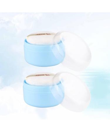 SUPVOX Talcum Powder Puff Box Empty Body Powder Container with Puffs and Sifter for Home and Travel - Buy Online on GoSupps.com