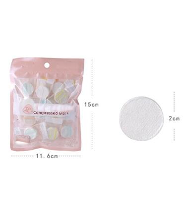 3 Sets (60 Pieces) Enlarged Compressed Skin Care Masks - DIY Beauty Paper for Women & Girls | International Shipping - Buy Online on GoSupps.com