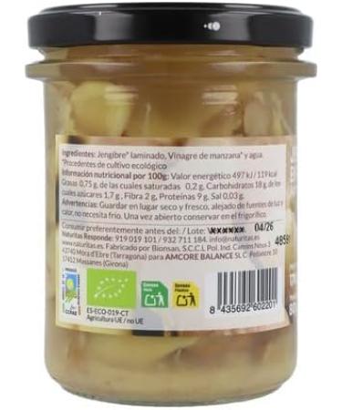Pickled Ginger in Apple Cider Vinegar 170g - Buy Online on GoSupps.com