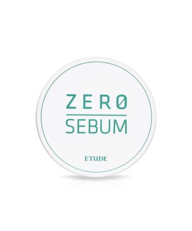 ETUDE Zero Sebum Drying Powder 4g New | Lightweight Oil Control No Sebum Loose Face Powder with 80% Mineral | Long Lasting for Setting or Foundation Makes Skin Downy Zero Sebum 4g (21AD)