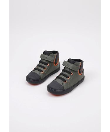 Geox Boy's B Gisli B Sneakers - 9 UK - Dark Green/Black - Buy Online on GoSupps.com