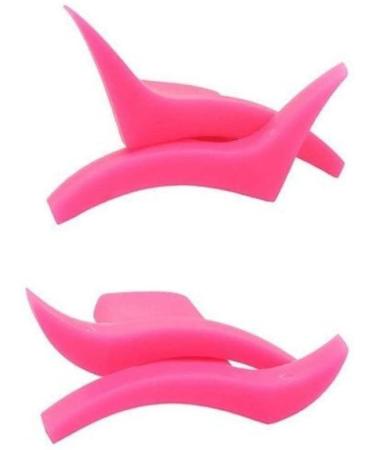 4Pcs Silicone Winged Eyeliner Stamp Lazy Eye Shadow Applicator Silicon Cat Eye Eyeliner Eyeshadow Stamp Crease Practical and Professional