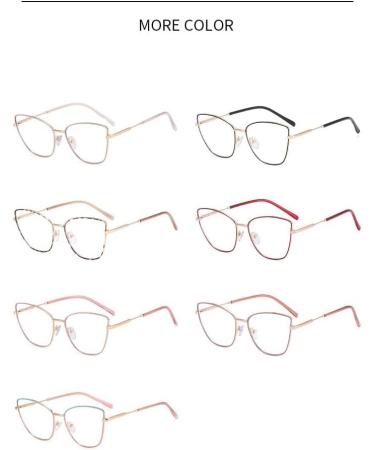 Vintage Fatigue Relief Reading Glasses - Metal Computer Readers Anti Blue Light Blocking 3.00 Magnification - Stylish Eyewear for Comfortable Reading - Buy Online on GoSupps.com