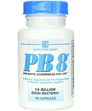 Shop Nutrition Now PB8 Probiotic 60 Capsules â€“ Best Gut Health Supplement - Buy Online on GoSupps.com