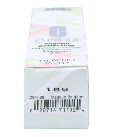 Clinique Beyond Perfecting Foundation + Concealer 09 Neutral 1.0 oz (30 ml) - Full Coverage Makeup - Buy Online on GoSupps.com