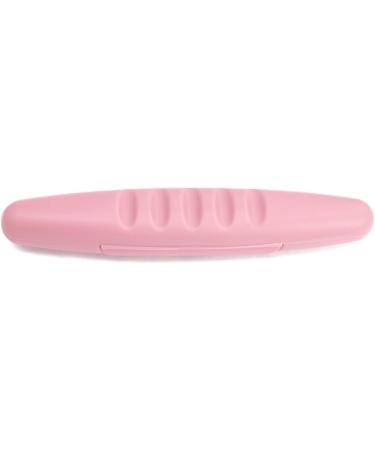 Buy COM-FOUR 4x Foldable Toothbrush Case | Travel Storage Box in Blue & Pink - 21.2 cm | Ideal for International Shipping - Buy Online on GoSupps.com