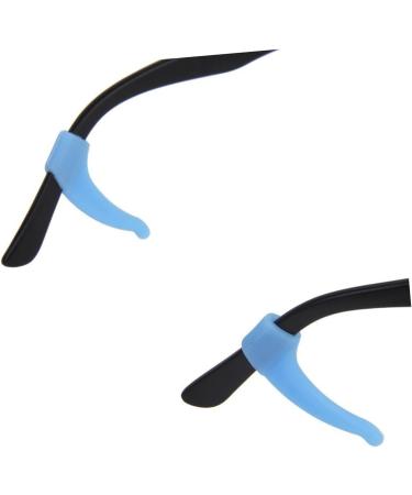 Buy Gleavi Silicone Glasses Accessories - Anti-Slip Ear Hooks & Clips for Earplugs - Blue - International Shipping Available - Buy Online on GoSupps.com