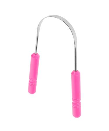 Baluue Metal Tounge Scraper Cleaner Stainless Steel Tongue Cleaner Tongue Cleaning Tools Oral Brushes for Kids Adults