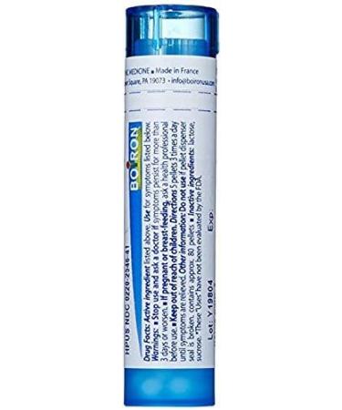 Buy Boiron Gelsemium Sempervirens 6X - 80 Pellets | Homeopathic Remedy for Anxiety & Stress | International Shipping - Buy Online on GoSupps.com