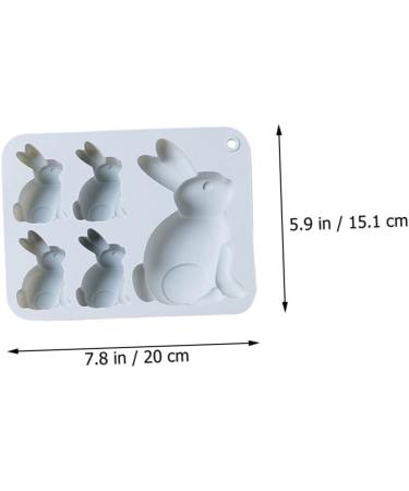 Zerodeko 2pcs Easter Cake Mold Gummy Molds Soap Mold Silicone Molds Silicone Cake Mold Easter Baking Mold Fondant Molds Chocolate Molds Silicone Baking Supply Easter Rabbit Mold - Buy Online on GoSupps.com
