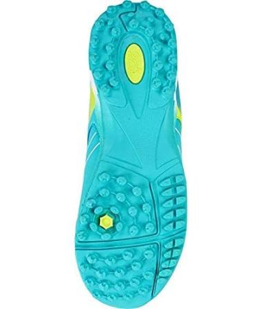 Kookaburra Unisex Youth Neon Mint Hockey Shoes - Mint Yellow - Size 34 | International Shipping Available - Buy Online on GoSupps.com