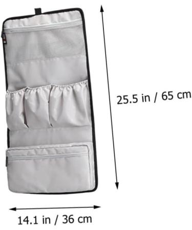 WOONEKY Hair Curler Storage Bag Travel Organizer Hair Dryer Nylon - Buy Online on GoSupps.com