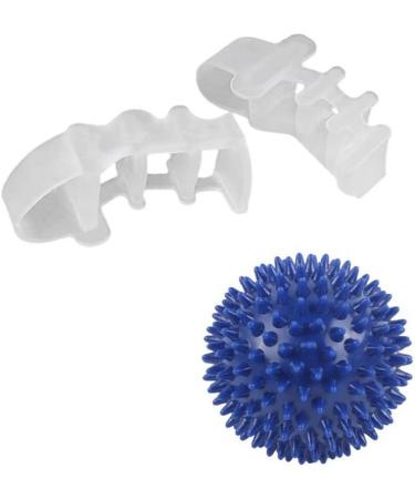 DEAVER Foot Massage Toe Separators - Set of 2 Gel Silicone Correctors for Overlapping Toes, Hallux Valgus, Crooked Toes - 4 Sets - Buy Online on GoSupps.com