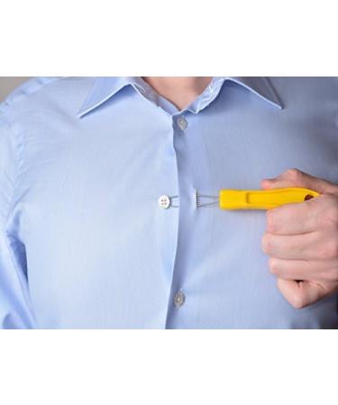 Button Aid Dressing Tool with Plastic Handle Easy Button Hook in Yellow | International Shipping Available - Buy Online on GoSupps.com