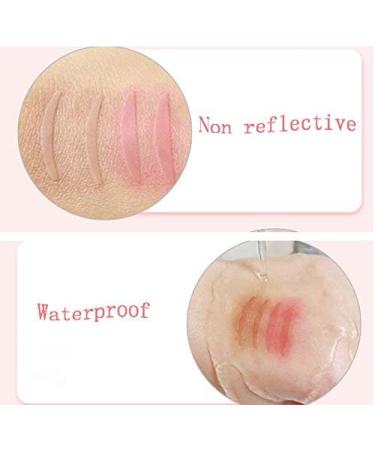 2Rolls 600 Pairs Lace Mesh Wide and Slim Adhesive Invisible Double Eyelid Stickers Waterproof Sweat Proof Double Eyelid Tape Tool for Hooded Droopy Uneven Mono-eyelids Small Eyes Skin (with Fork rods) - Buy Online on GoSupps.com
