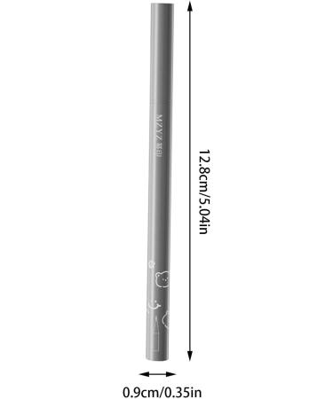 Double Tip Eyelash Pencil Bottom Eyelashes Eyeliner Pencil Waterproof Smudge Proof Eye Liner Liquid Eyeliner Two-Claw Bottom Lashes Pencil for Eye Makeup Rowces V02# Gray Brown - Buy Online on GoSupps.com