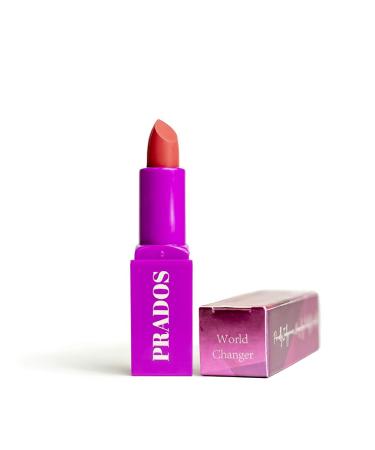 PRADOS BEAUTY World Changer Lipstick Satin to Matte Finish