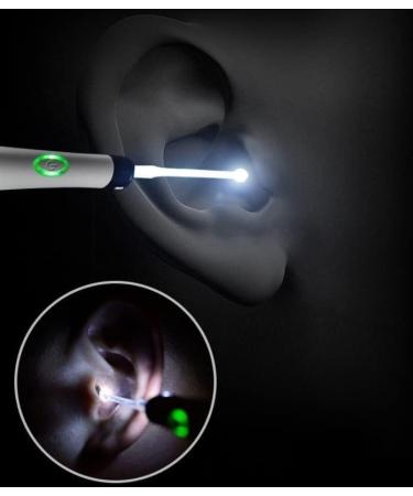 GIENEX Ear Wax Removal Tool Kit with LED Light - White | Ear Endoscope Camera for Adults, Kids, Pets - Ear Cleaning and Wax Removal - Buy Online on GoSupps.com