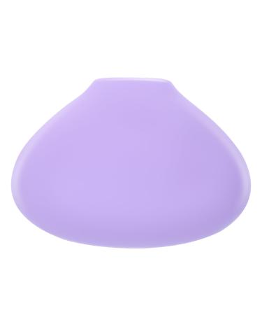 Makeup Brush Holder Cover Foundation Brush Cover Powder Brush Cover Cosmetics Silicone Makeup Brush Cover Makeup Brush Covers for Travel Purple Base Silica Gel Protection Cap