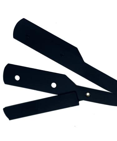 Buy Sicastar Stainless Steel Folding Straight Edge Razor - Single Edge Replaceable Blades - Black - Perfect for Barber Shaving - Buy Online on GoSupps.com