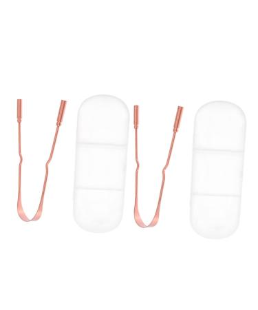 Brush and Scraper Scraper Oral Cleaning Tool Oral Care Scraper Oral Practical Mouth Scrape for Cleaning Mouth Cleaning Tool