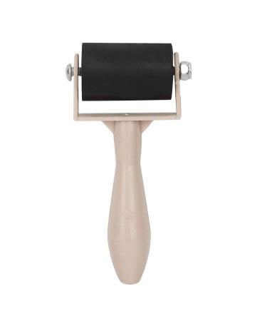 Brayer Roller For Crafts E11Rubber Glue Roller With 3.5Cm Rubber Handle Ink Print Making Brayer And Anti Slid Handle For Art Stamping Tool(Rrimary Color)