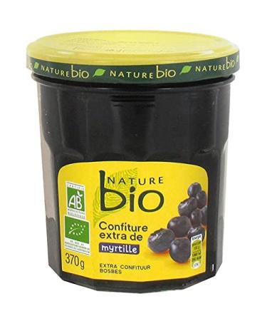 Nature Organic Extra Blueberry Jam 370g Pack of 4