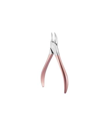 OUSIKA Nail Clippers Fingernail & Toenail Cuticle Nipper Trimming Cutter Scissor Plier Nail Clipper Cutter Callus Shavers Finger Toe Tools Nails (Color : Pink)