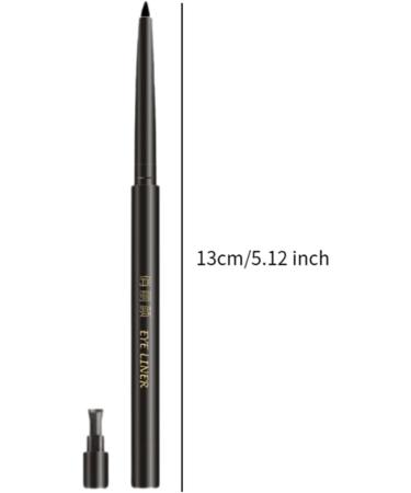 Zialofi Eyeliner Pencil Twist Pencil Eye Liner Waterproof Cosmetic Tool Portable Eyeliner Pen Gel Eyeliner for Women Black - Buy Online on GoSupps.com