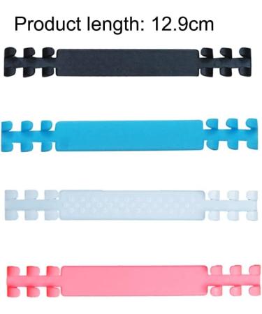 Buy 1/5/10PCs Adjustable Anti-Slip Ear Protection Extension Buckles - Transparent Face Mask Holder - Buy Online on GoSupps.com