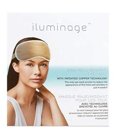 Iluminage Skin Rejuvenating Eye Mask - Reduce Fine Lines with Anti-Aging Copper Technology - Buy Online on GoSupps.com