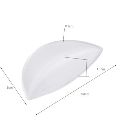 5 Pairs Arch Support Cushions for Plantar Fasciitis - Clear Sandals & Insoles for Women - Comfort Gel Slippers - Buy Online on GoSupps.com