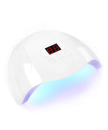 PEACECOLOR 36W UV Nail Drying Lamp Professional Fast Drying 36 LEDs 3 Timers for Sock-off Gel Nail Polish and Varnish