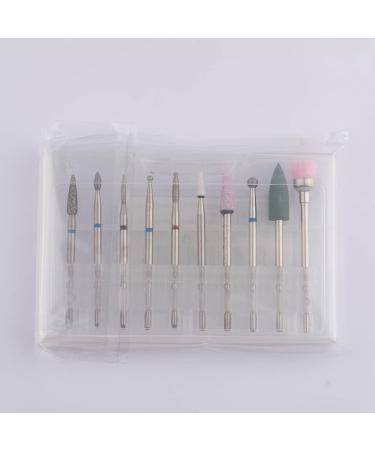 BNG Diamond Nail Cutter Bits 3/32 Inch Professional Cuticle Polish Removal Electric Manicure Pedicure Nail File Tool (Pack of 10) 10 Items - Buy Online on GoSupps.com