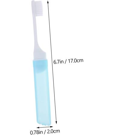 Healvian 12th Trip Portable Soft Toothbrush - Organic Travel Toothbrushes & Tongue Cleaners for Kids & Adults - Buy Online on GoSupps.com