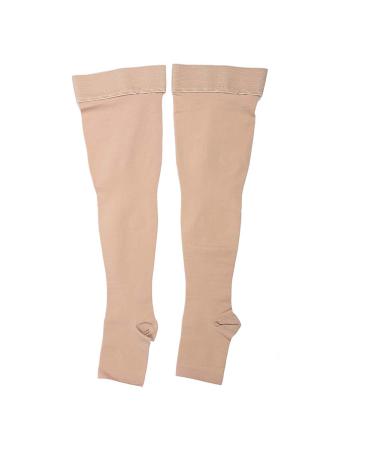 Compression stockings varicose veins stockings calf compression stockings support band stockings women men compression stocking tape with open toe compression cuff thrombose socks for losing weight