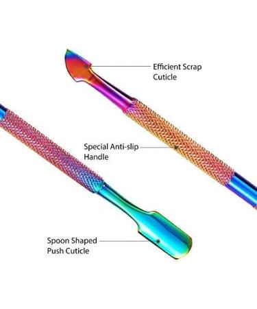 Easkep Cuticle Trimmer & Pusher - Professional Stainless Steel Cutter Nippers for Fingernails and Toenails - Buy Online on GoSupps.com