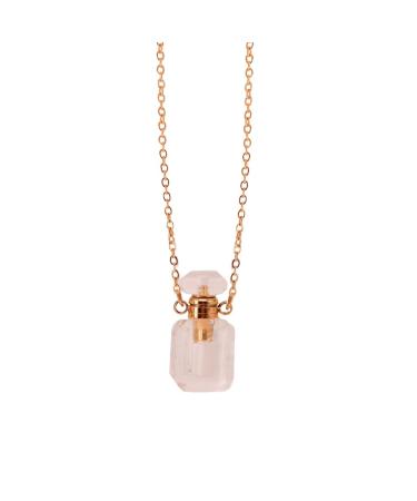 Oil Diffuser Bottle Pendant Necklace Stainless Steel Chain Choker Women Jewelry Neckless For Women