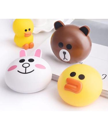 AKOAK Cute Animal Contact Lens Case - Rabbit Bear & Duck Travel Kit with Mirror | Easy Carry & Stylish Storage - Buy Online on GoSupps.com