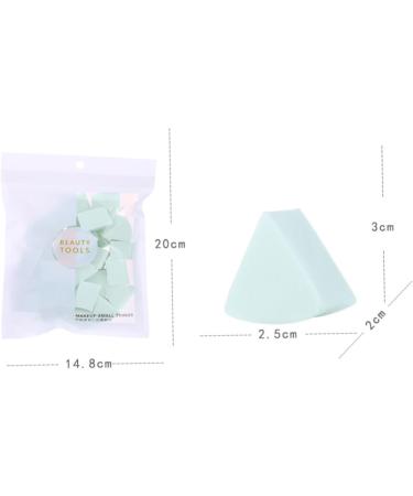 FRCOLOR 1 Face Powder Wedge Face for Cleansing Facial Sponge Pads Foundation Sponge Makeup Puff Makeup Blender Sponge Women Cosmetic Blending Sponge Soak in Water Wedges 8.3X8.3X10CM As Shown - Buy Online on GoSupps.com