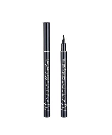 Lbaby Ink Eye Liner Black Liquid Eyeliner Pen with Felt-Tip Waterproof Long-Lasting Smudge-Proof Eyelin Pens Ultra Precise Fine Tip