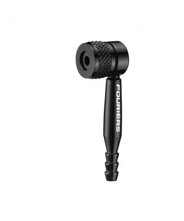 Fouriers 90 degree conversion to valve Presta adapter for bike pump and floor CNC PE005