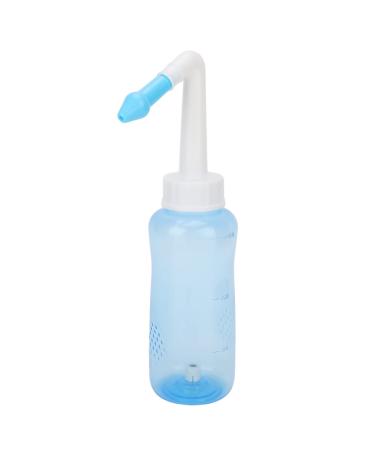 Nasal Irrigation Set Nose Rinse Cleaner 300ml Sinus Rinse Bottle with Changeable Spray Head Dust Foreign Objects Remove for Adult and Kid