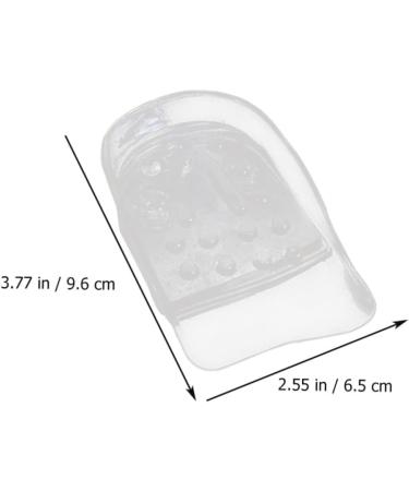 FOMIYES Gel Insoles for Men - Heighten Cushion Support Pads Breathable Invisible Heel Lift Inserts Soft Inner Foot Protectors - Buy Online on GoSupps.com