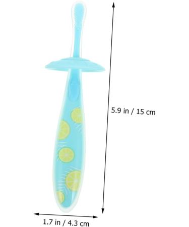 Gleavi 2-in-1 Toddler Toothbrush & Toy | Baby Silicone Dental Cleaner | Newborn Oral Care - Buy Online on GoSupps.com