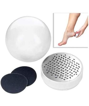 CS Beauty Pedi Ball Foot File - Hard Skin Remover Callus Dry Dead Skin Remover - Foot File with Finishing Pads - Buy Online on GoSupps.com
