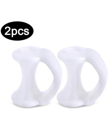 Buy EIRZNGXQ White Silicone Toe Separators for Hallux Valgus - Foot Care Tools for Comfort & Relief - Buy Online on GoSupps.com