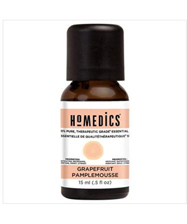 HoMedics Aromatherapy Therapeutic Grade Grapefruit Essential Oil for a Diffuser
